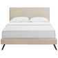 Macie Queen Fabric Platform Bed with Round Splayed Legs By Modway - MOD-5963 | Beds | Modishstore - 5