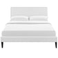 Macie Full Vinyl Platform Bed with Squared Tapered Legs By Modway - MOD-5968 | Beds | Modishstore - 5