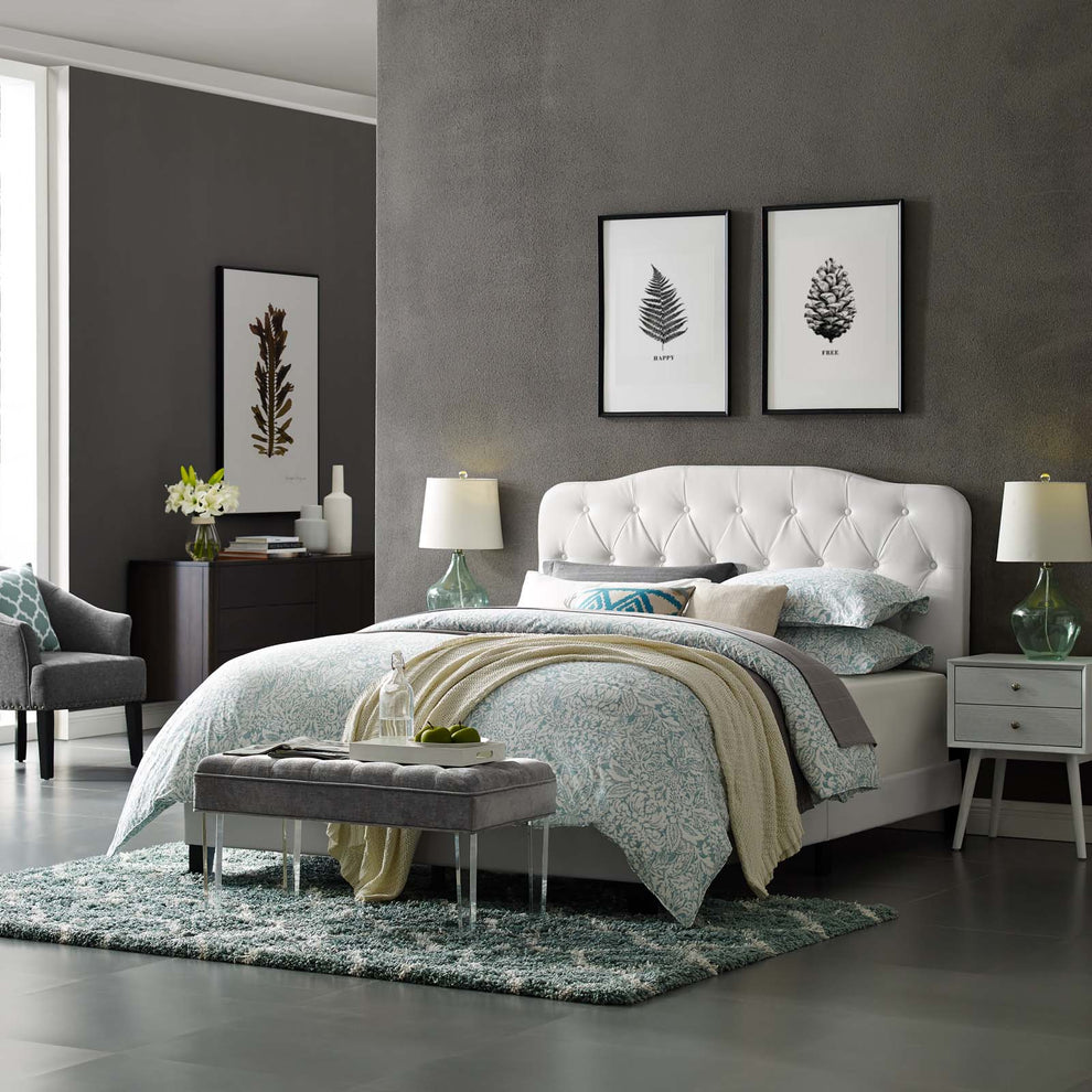 Modway Amelia Full Faux Leather Bed - MOD-5991 | Beds | Modishstore - 1