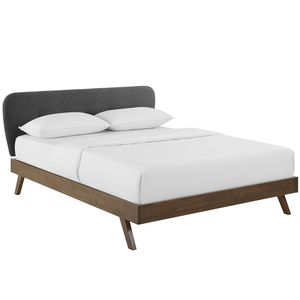 Gianna Queen Upholstered Polyester Fabric Platform Bed By Modway - MOD-6004 | Beds | Modishstore - 2