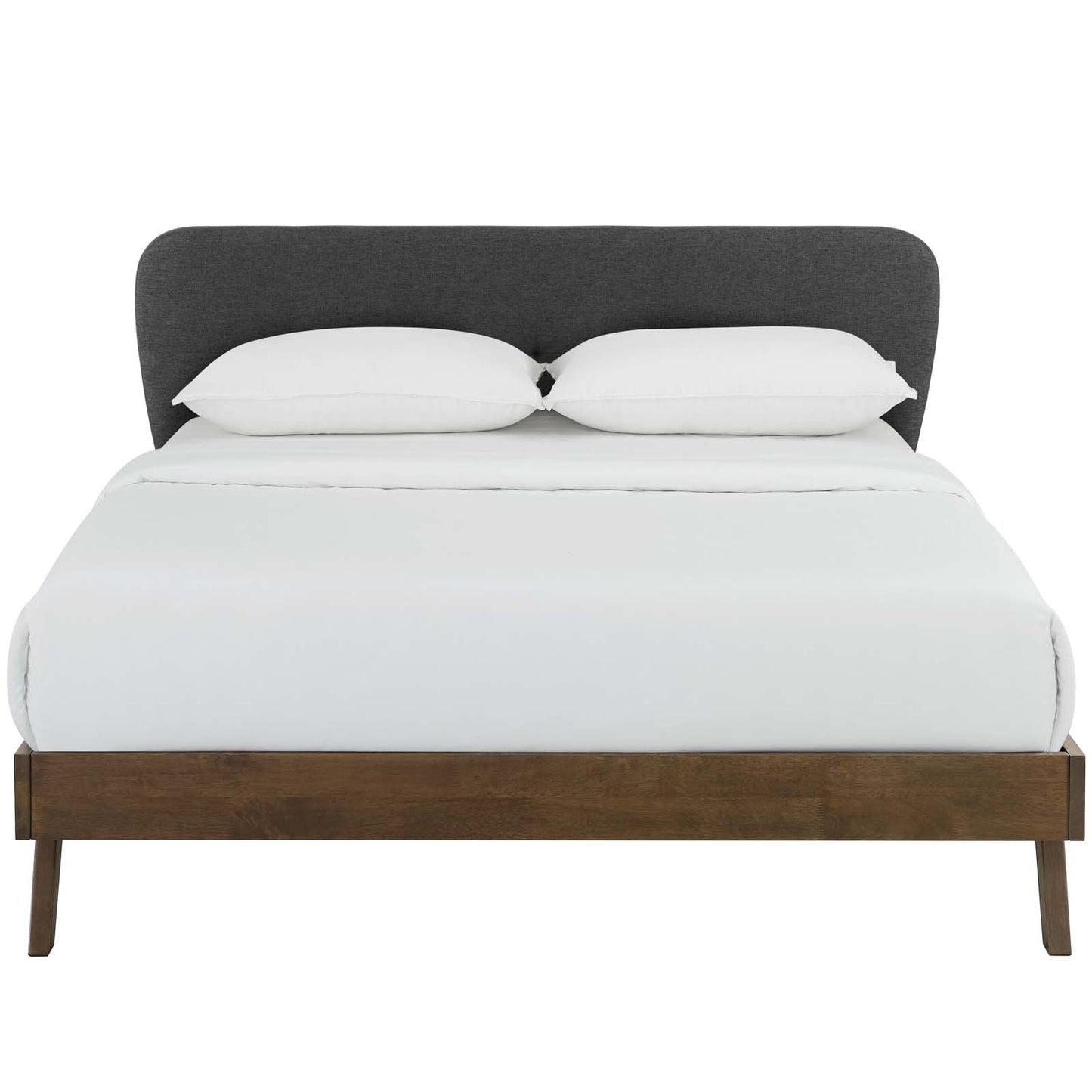 Gianna Queen Upholstered Polyester Fabric Platform Bed By Modway - MOD-6004 | Beds | Modishstore - 5