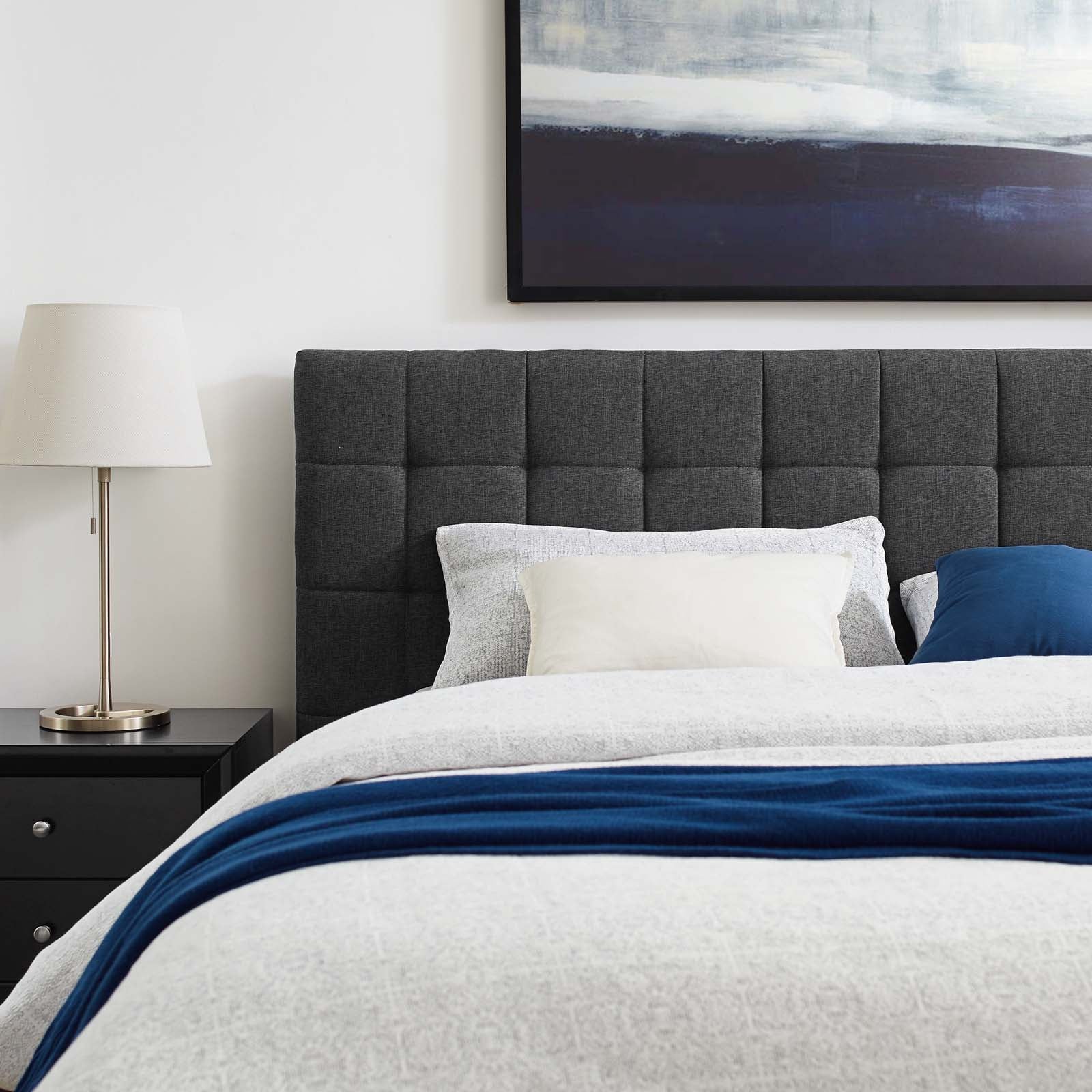 Modway Julia Queen Biscuit Tufted Upholstered Fabric Platform Bed - MOD-6007 | Beds | Modishstore - 12