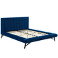 Modway Julia Queen Biscuit Tufted Performance Velvet Platform Bed - MOD-6008 | Beds | Modishstore - 10