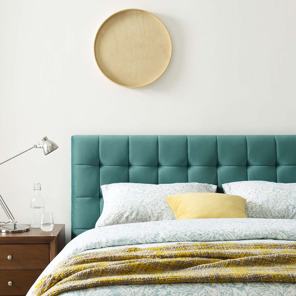 Modway Julia Queen Biscuit Tufted Performance Velvet Platform Bed - MOD-6008 | Beds | Modishstore - 11