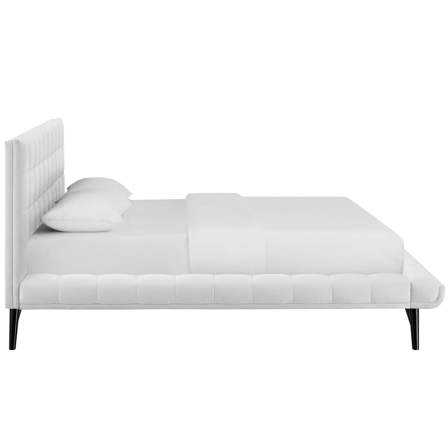 Modway Julia Queen Biscuit Tufted Performance Velvet Platform Bed - MOD-6008 | Beds | Modishstore - 23
