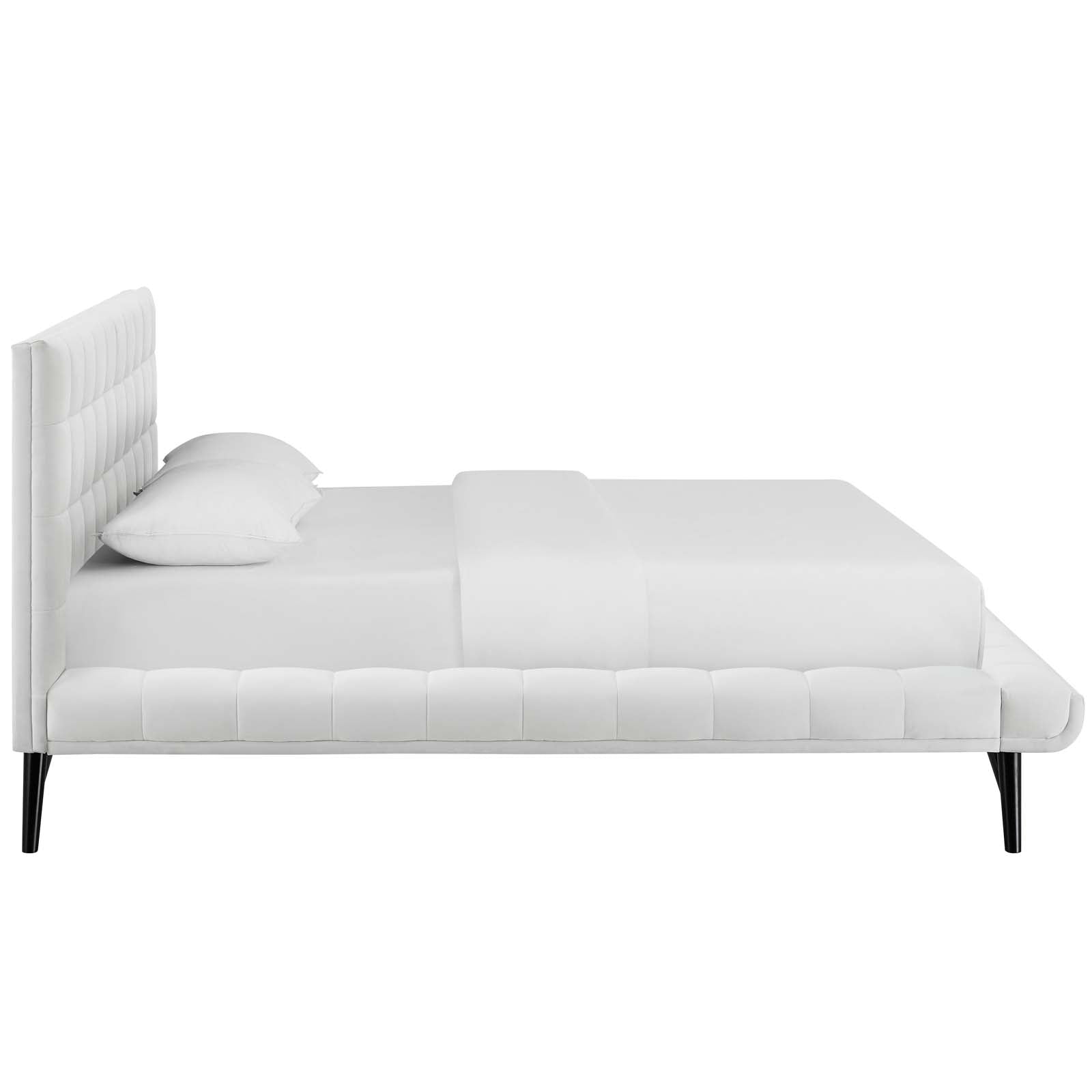 Modway Julia Queen Biscuit Tufted Performance Velvet Platform Bed - MOD-6008 | Beds | Modishstore - 23