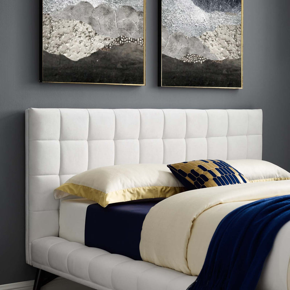 Modway Julia Queen Biscuit Tufted Performance Velvet Platform Bed - MOD-6008 | Beds | Modishstore - 17