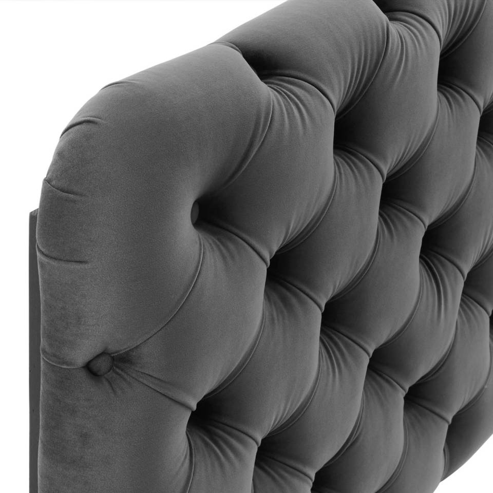 Modway Lizzy Tufted King/California King Performance Velvet Headboard - MOD-6032 | Headboards | Modishstore - 4