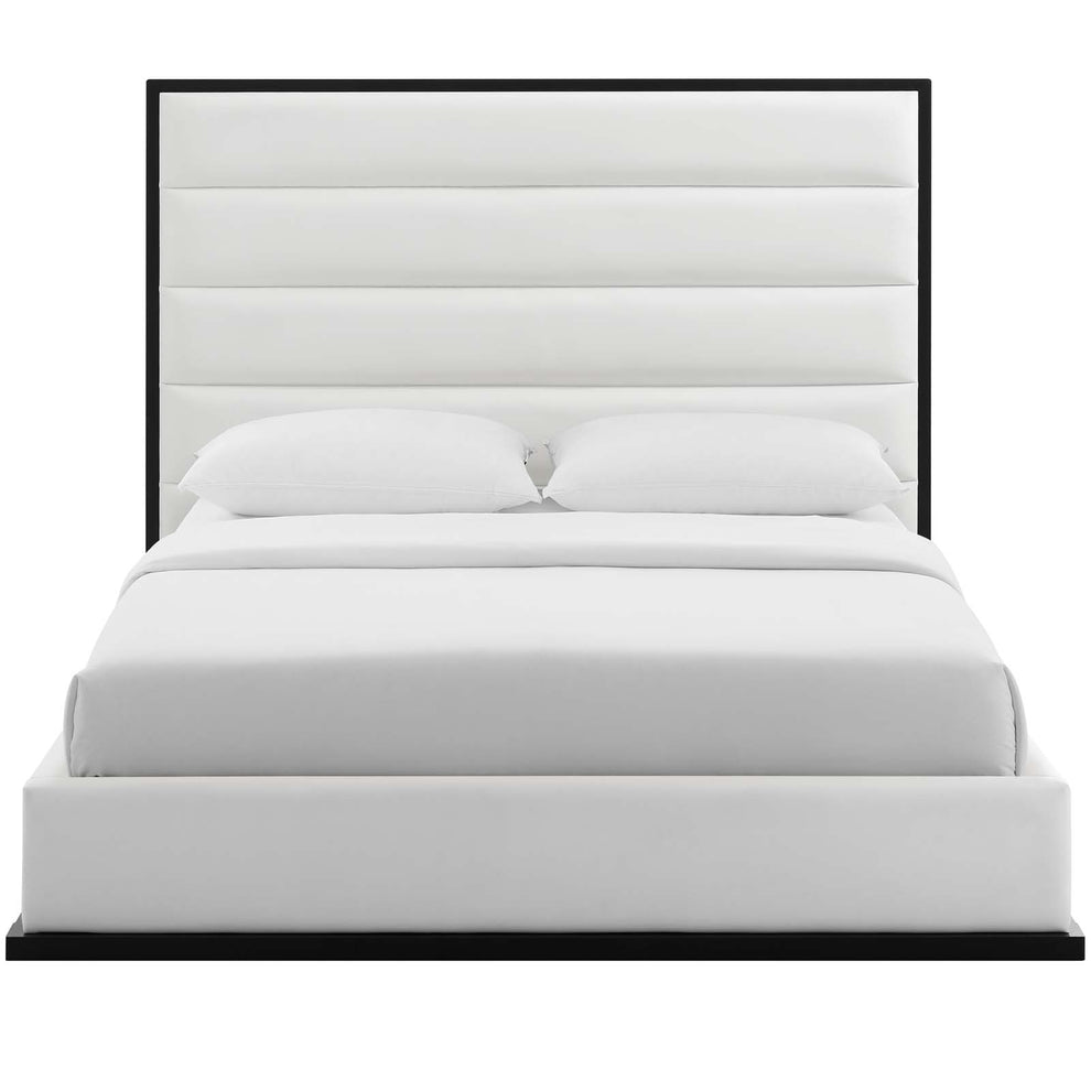 Ashland Queen Faux Leather Platform Bed By Modway - MOD-6045 | Beds | Modishstore - 5