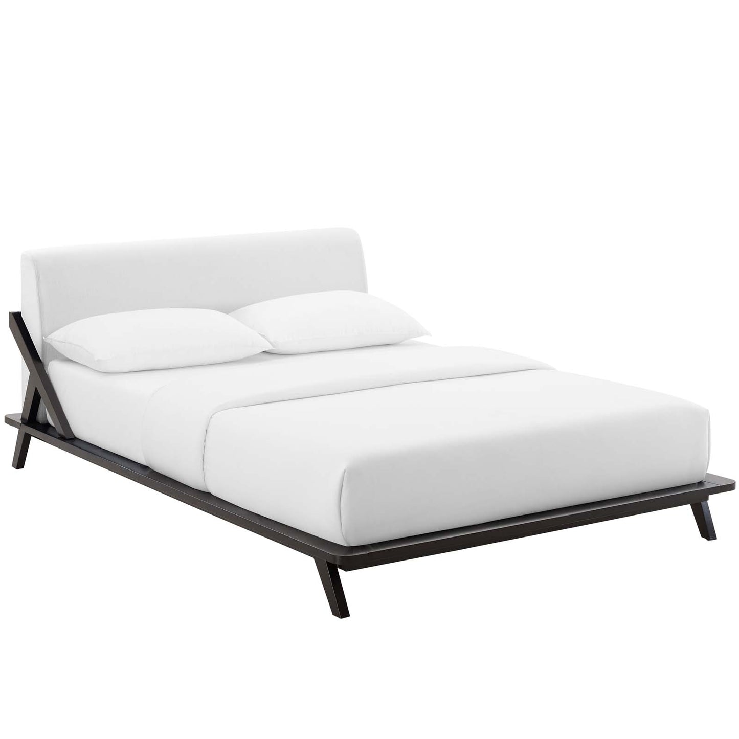 Modway Luella Queen Upholstered Fabric Platform Bed | Beds | Modishstore-4