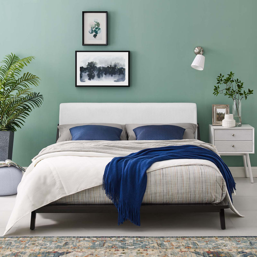Modway Luella Queen Upholstered Fabric Platform Bed - MOD-6047 | Beds | Modishstore - 50