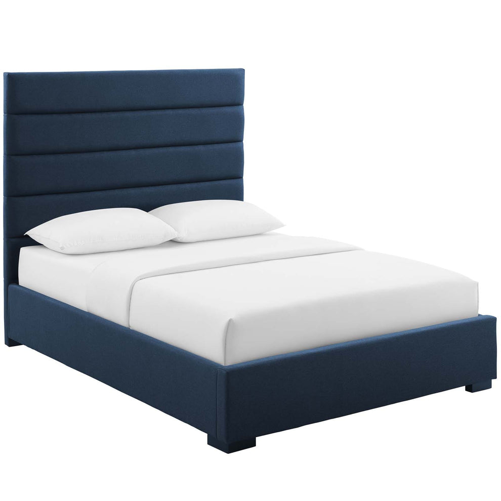 Modway Genevieve Queen Upholstered Fabric Platform Bed - MOD-6049 | Beds | Modishstore - 6