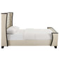 Galia Queen Upholstered Linen Fabric Platform Bed By Modway - MOD-6052 | Beds | Modishstore - 4