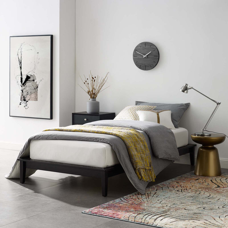 Modway Lodge Twin Wood Platform Bed Frame - MOD-6053 | Beds | Modishstore - 11