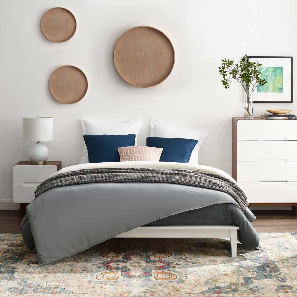 Modway Lodge Queen Wood Platform Bed Frame - MOD-6055 | Beds | Modishstore - 11