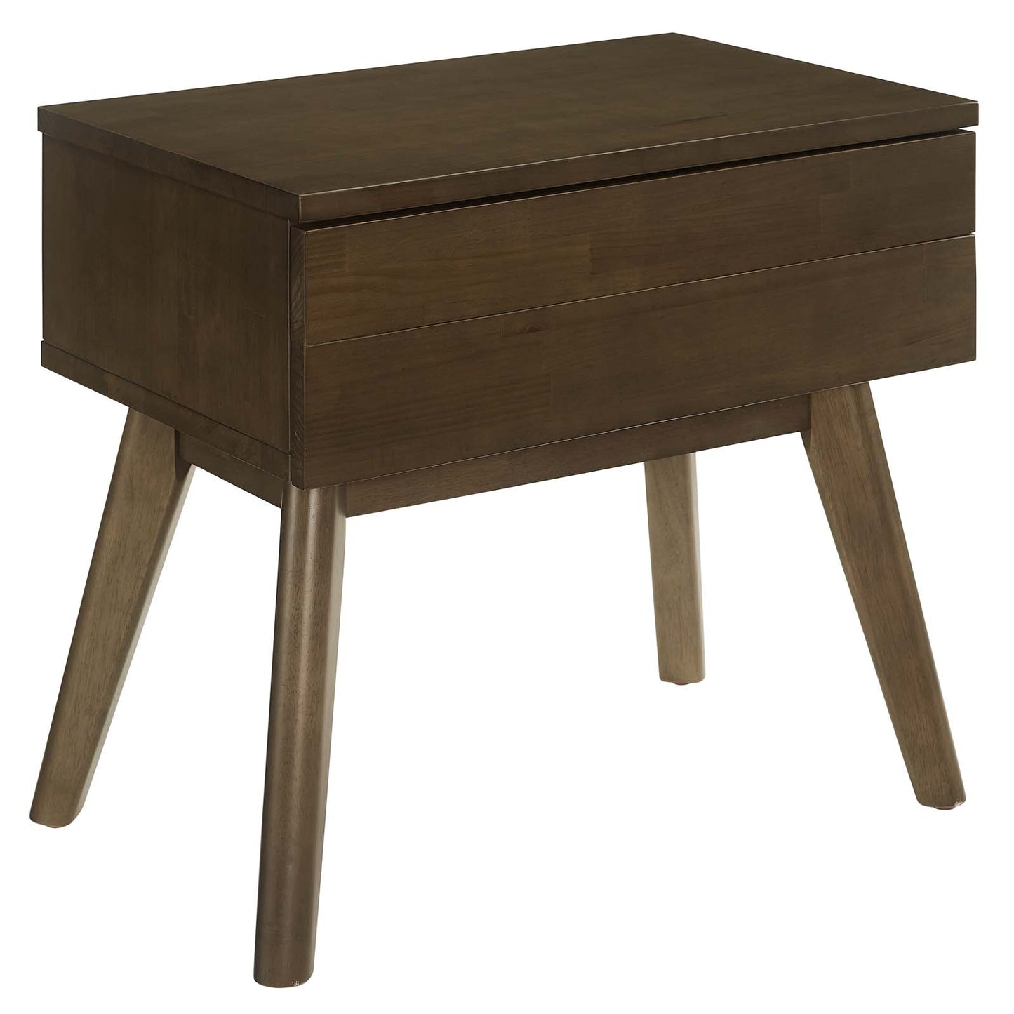 Modway Everly Wood Nightstand Walnut - MOD-6069 | Nightstands | Modishstore - 2