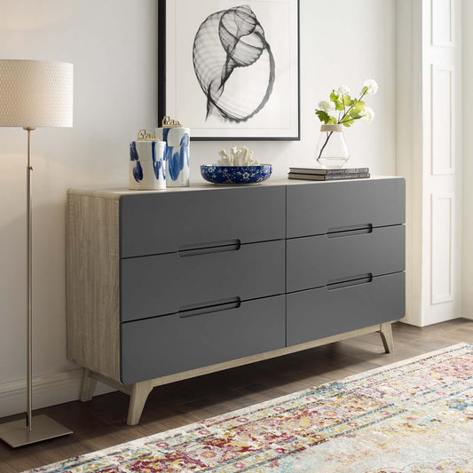 Origin Six-Drawer Wood Dresser or Display Stand By Modway - MOD-6076 | Dressers | Modishstore