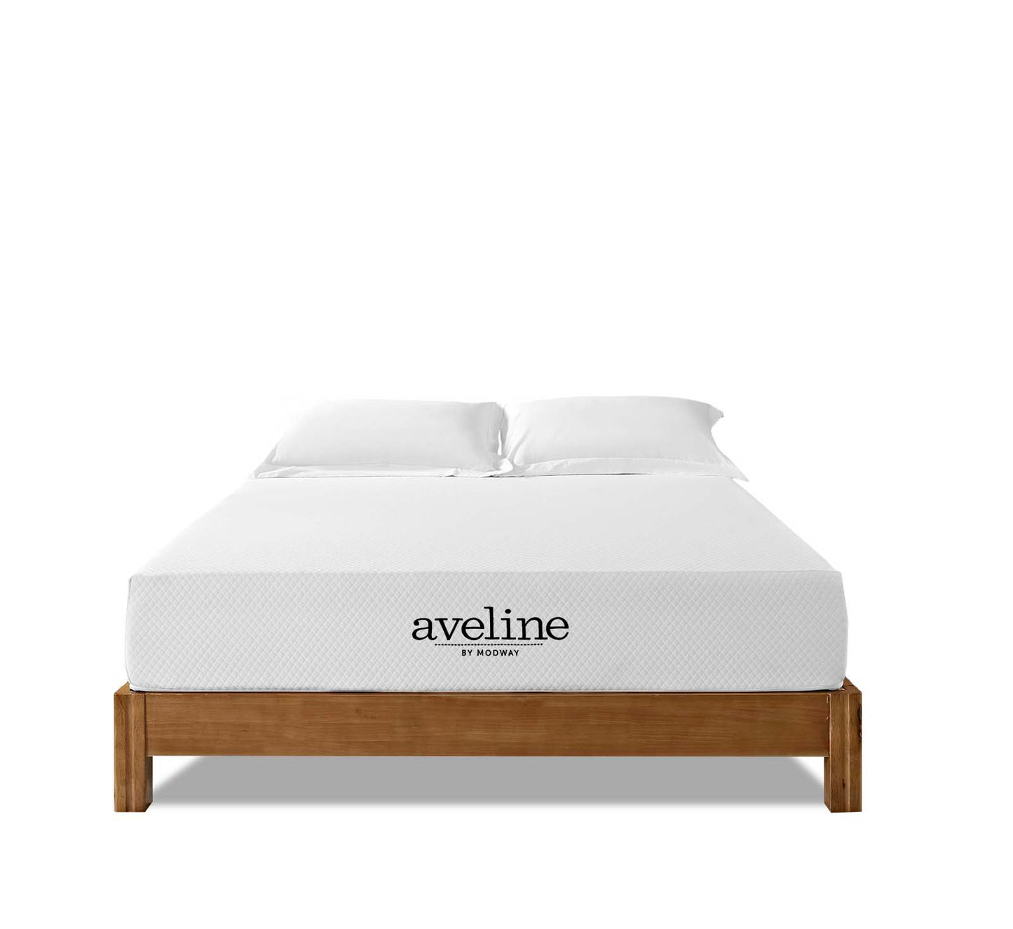 Modway Aveline 10" California King Gel Memory Foam Mattress White - MOD-6079 | Mattresses | Modishstore - 2