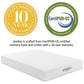 Modway Aveline 10" California King Gel Memory Foam Mattress White - MOD-6079 | Mattresses | Modishstore - 3