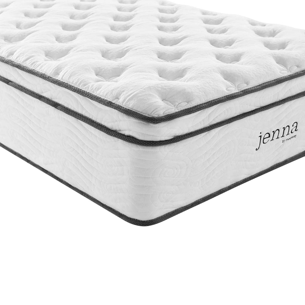Modway Jenna 14" Twin Innerspring Mattress - MOD-6082 | Mattresses | Modishstore - 5