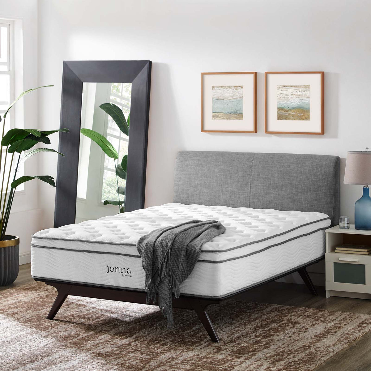 Modway Jenna 14" Full Innerspring Mattress - MOD-6083 | Mattresses | Modishstore - 1