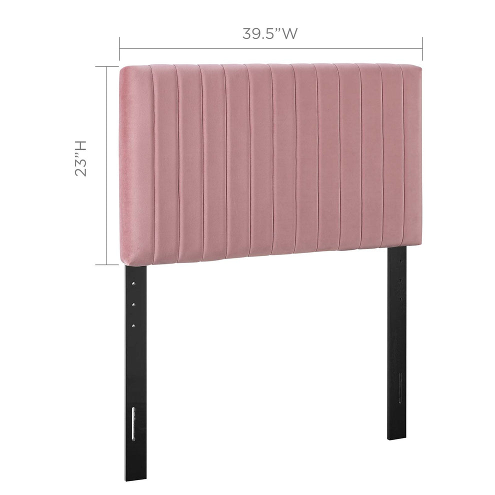 Keira Twin Performance Velvet Headboard By Modway - MOD-6093 | Headboards | Modishstore - 6