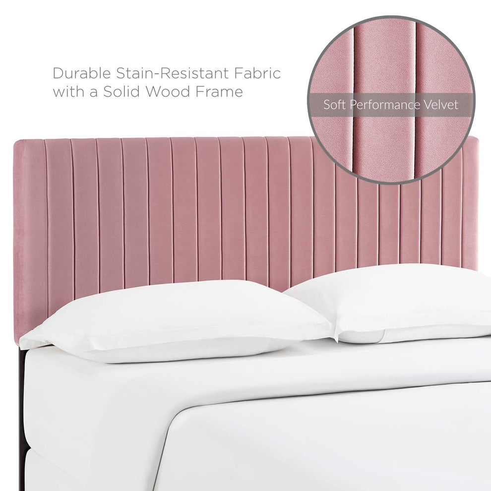 Modway Keira King/California King Performance Velvet Headboard - MOD-6097 | Headboards | Modishstore - 5