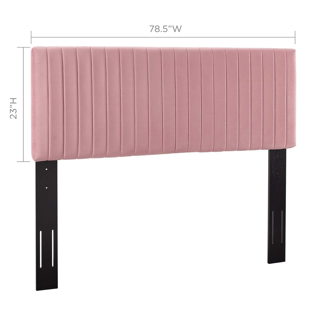 Modway Keira King/California King Performance Velvet Headboard - MOD-6097 | Headboards | Modishstore - 6