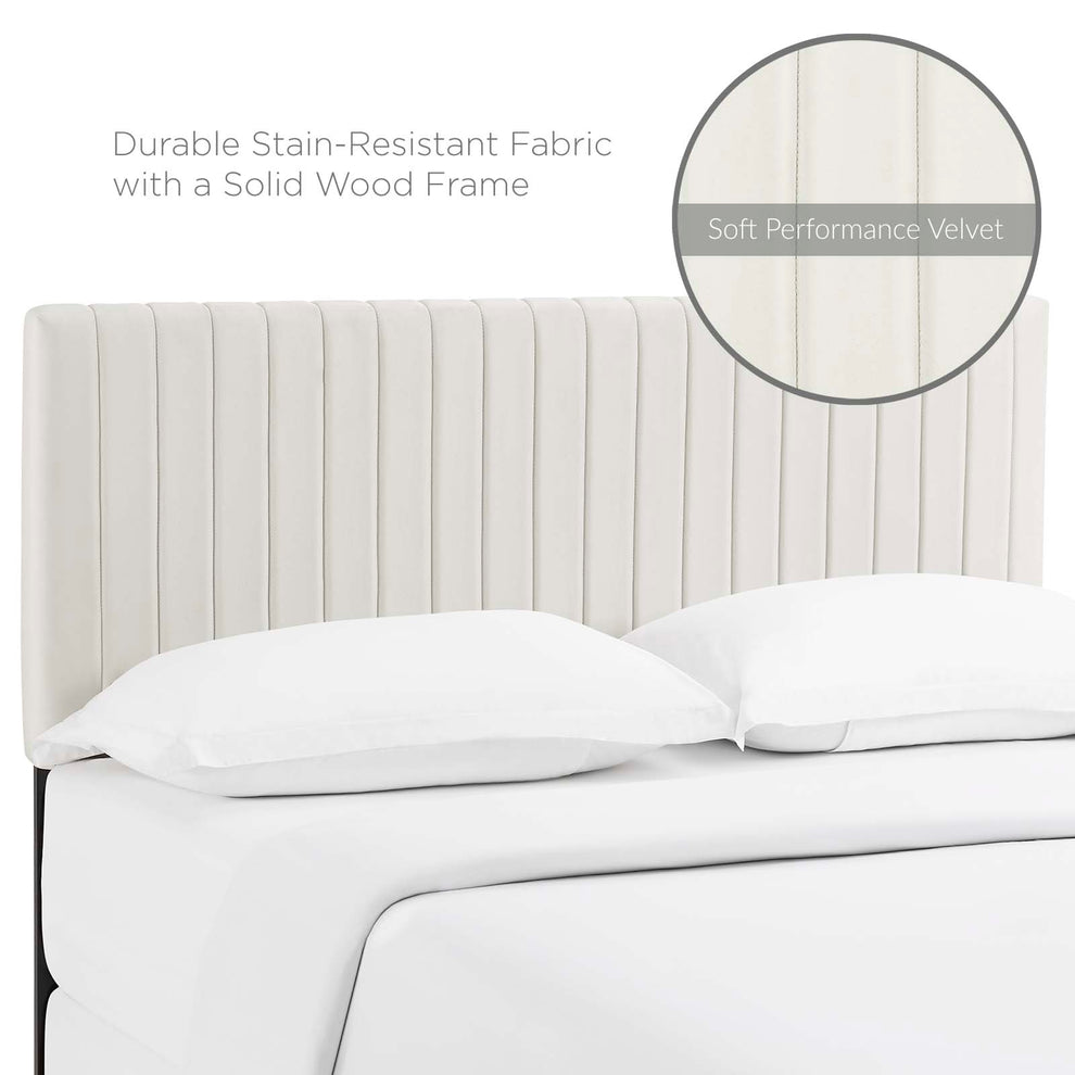Modway Keira King/California King Performance Velvet Headboard - MOD-6097 | Headboards | Modishstore - 20