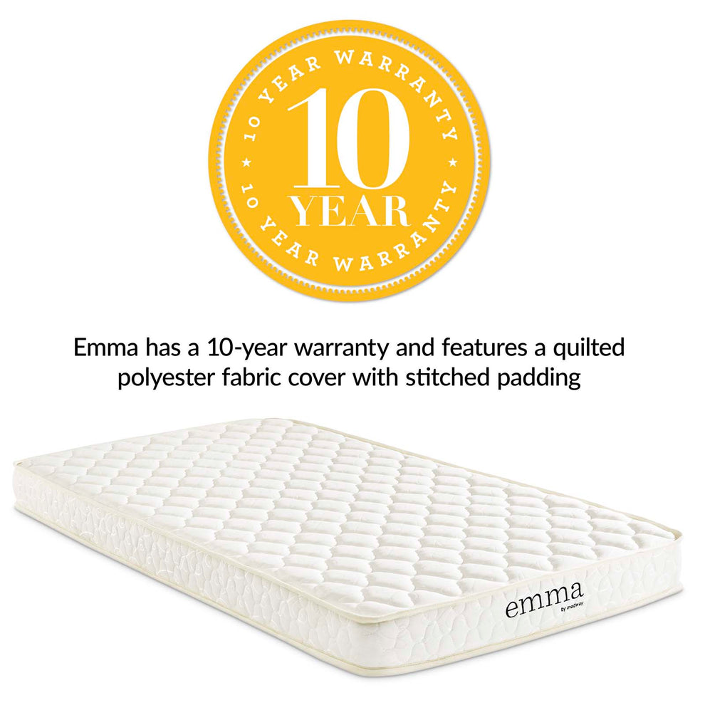 Modway Emma 6" Twin Mattress Foam Set of 2 - MOD-6099 | Mattresses | Modishstore - 8