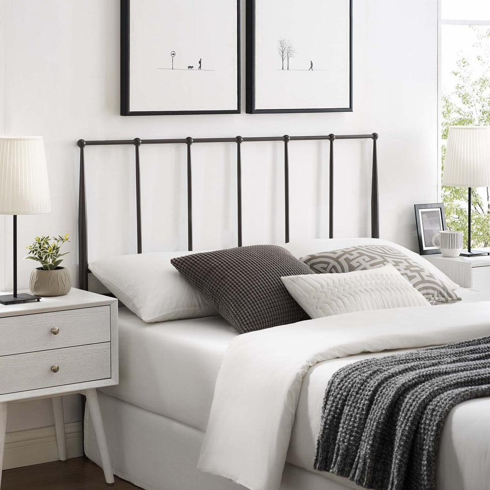 Modway Kiana Full Metal Stainless Steel Headboard - MOD-6104 | Headboards | Modishstore - 1