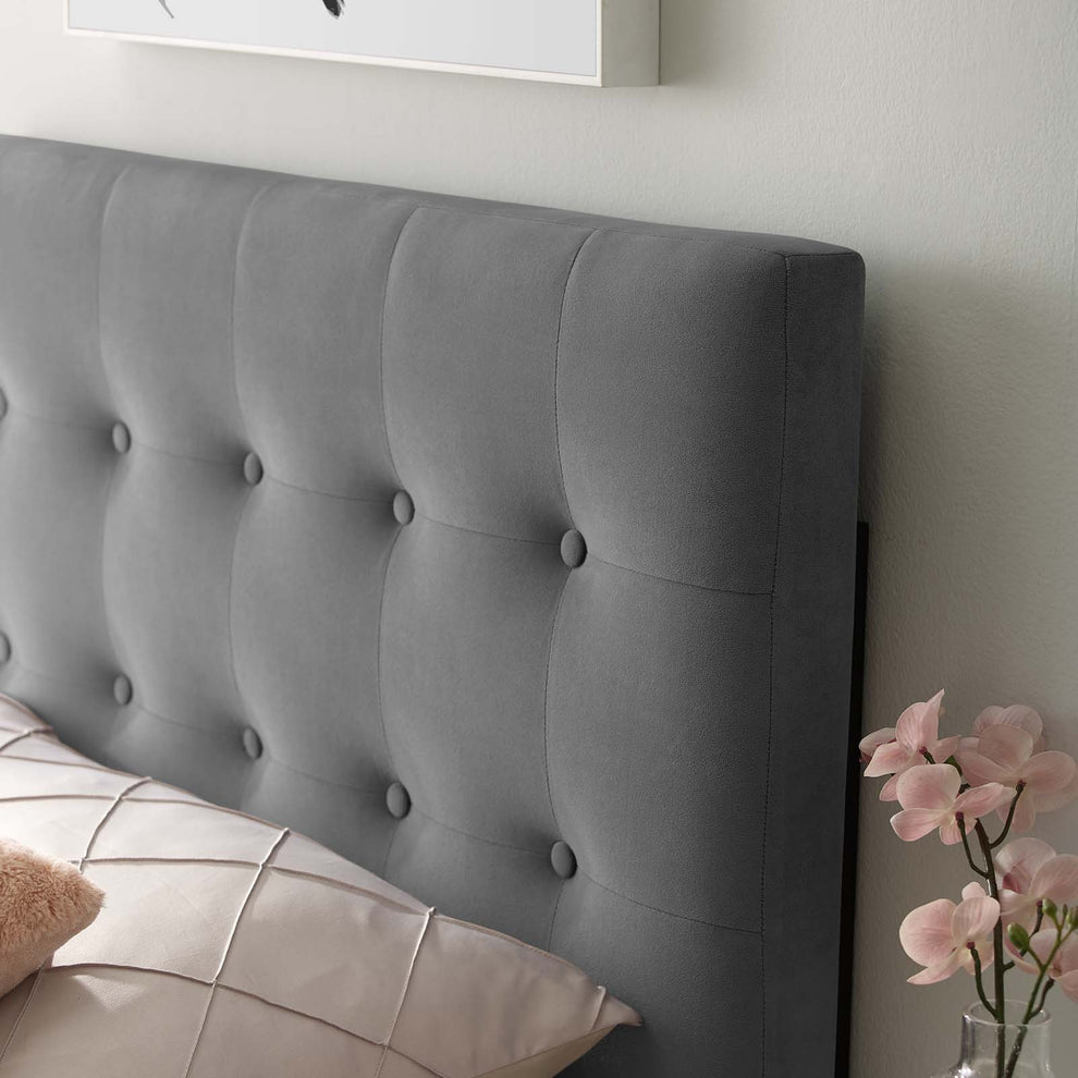 Modway Emily Twin Biscuit Tufted Performance Velvet Headboard - MOD-6114 | Headboards | Modishstore - 5