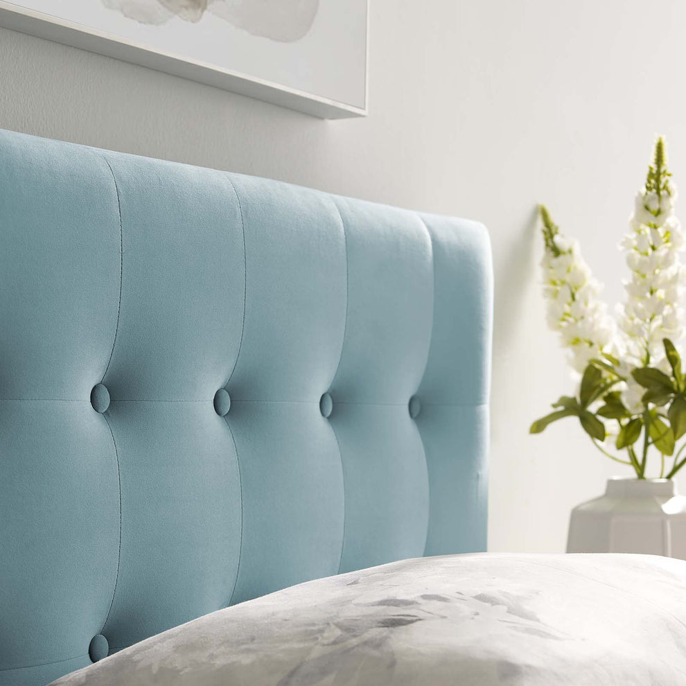 Modway Emily Twin Biscuit Tufted Performance Velvet Headboard - MOD-6114 | Headboards | Modishstore - 10