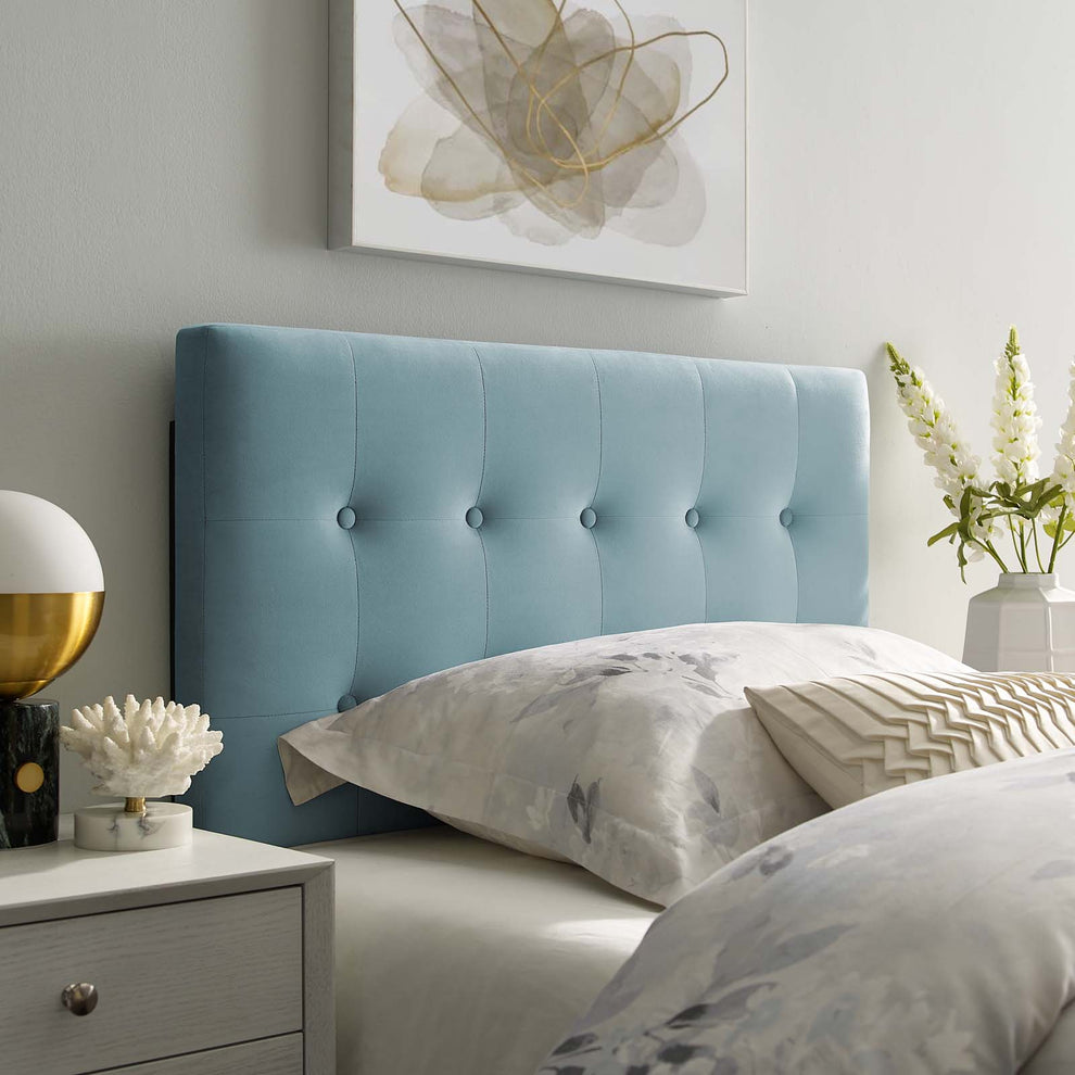 Modway Emily Twin Biscuit Tufted Performance Velvet Headboard - MOD-6114 | Headboards | Modishstore - 6