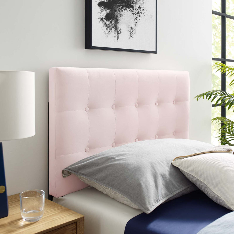 Modway Emily Twin Biscuit Tufted Performance Velvet Headboard - MOD-6114 | Headboards | Modishstore - 16