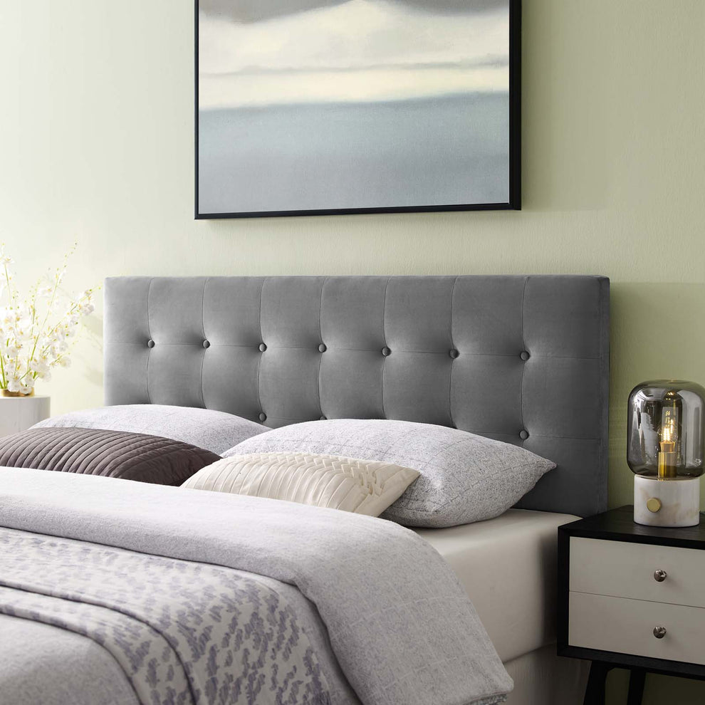 Modway Emily Full Biscuit Tufted Performance Velvet Headboard - MOD-6115 | Headboards | Modishstore - 1