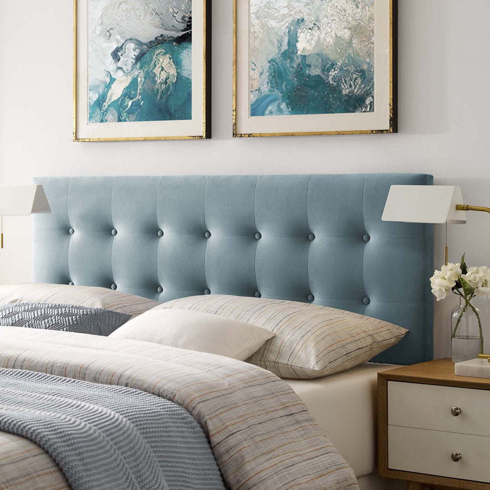 Modway Emily Queen Biscuit Tufted Performance Velvet Headboard - MOD-6116 | Headboards | Modishstore - 6