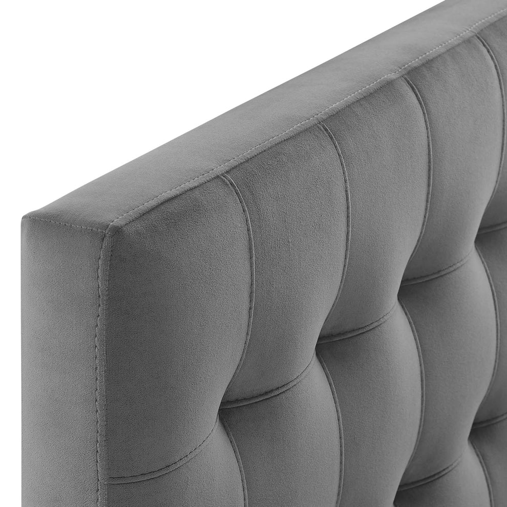 Modway Lily Biscuit Tufted Twin Performance Velvet Headboard - MOD-6118 | Headboards | Modishstore - 5