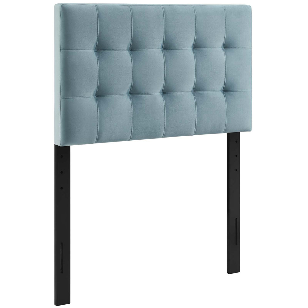 Modway Lily Biscuit Tufted Twin Performance Velvet Headboard - MOD-6118 | Headboards | Modishstore - 9