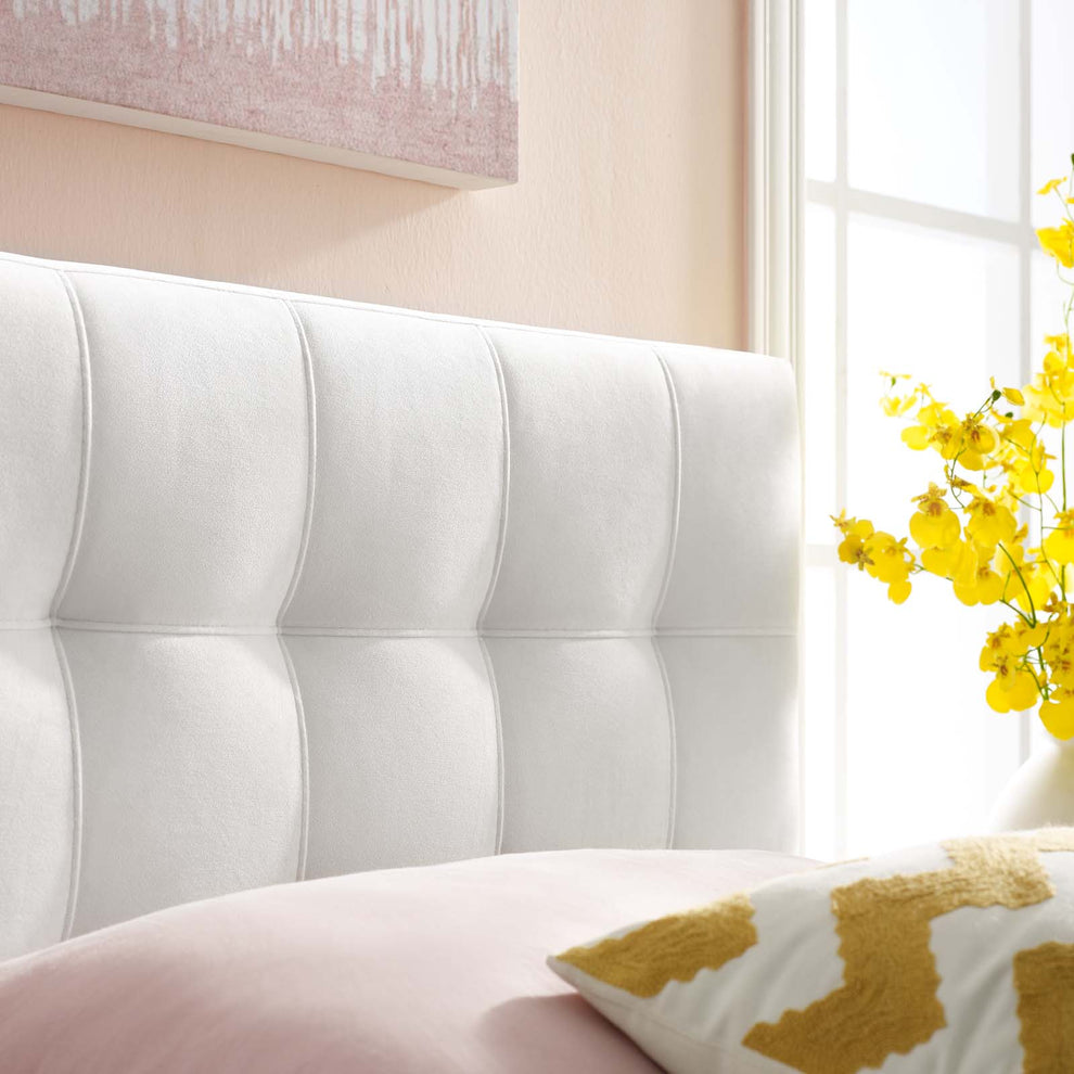 Modway Lily Biscuit Tufted Twin Performance Velvet Headboard - MOD-6118 | Headboards | Modishstore - 27