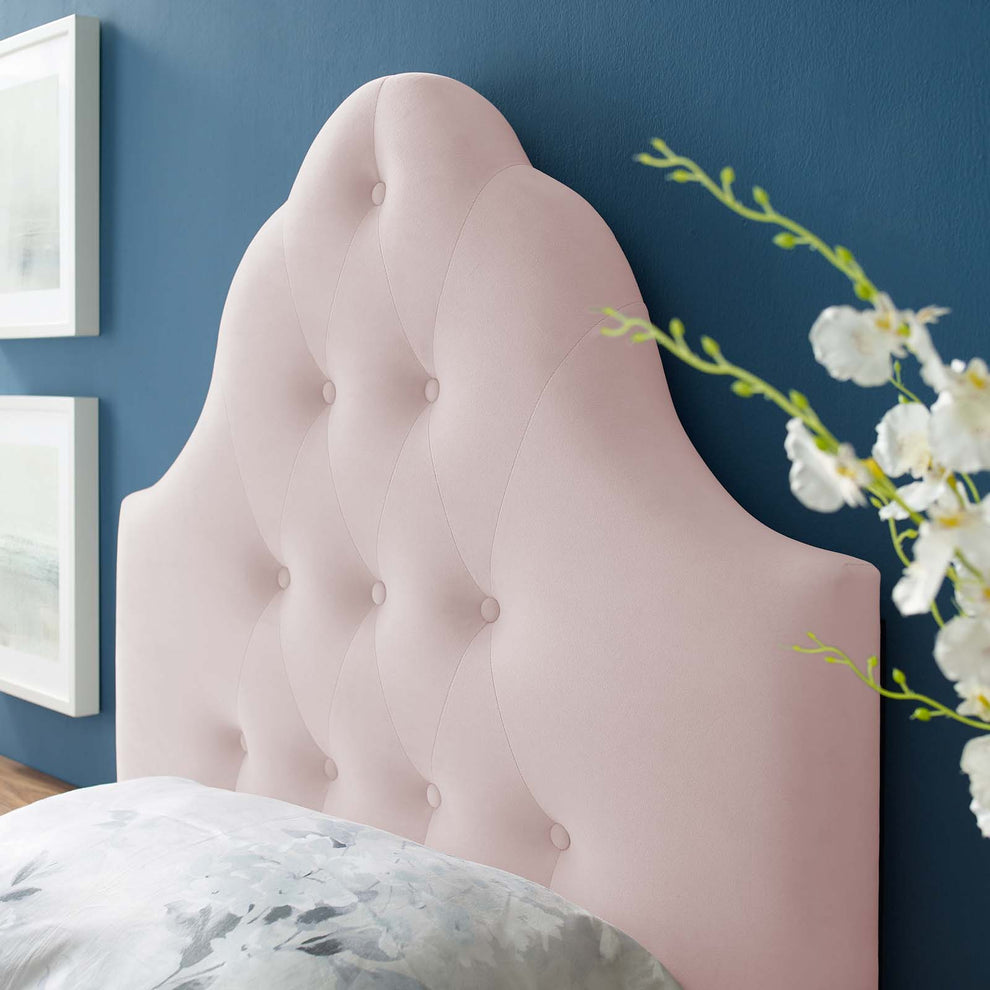 Modway Sovereign Twin Diamond Tufted Performance Velvet Headboard - MOD-6122 | Headboards | Modishstore - 20