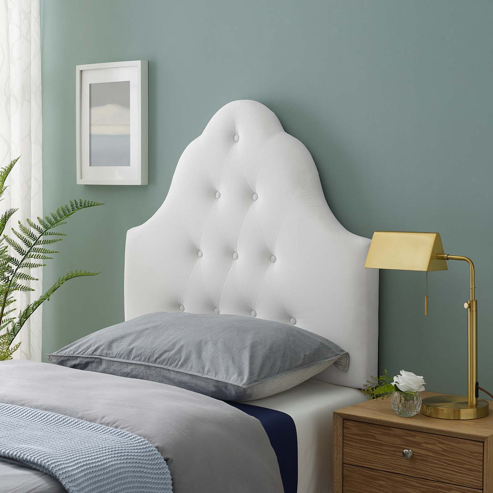 Modway Sovereign Twin Diamond Tufted Performance Velvet Headboard - MOD-6122 | Headboards | Modishstore - 21