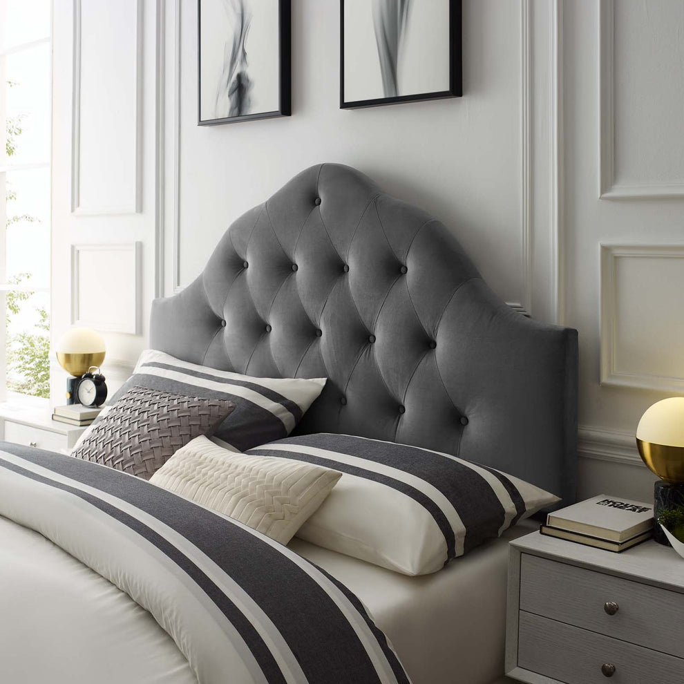 Modway Sovereign Full Diamond Tufted Performance Velvet Headboard - MOD-6123 | Headboards | Modishstore - 1