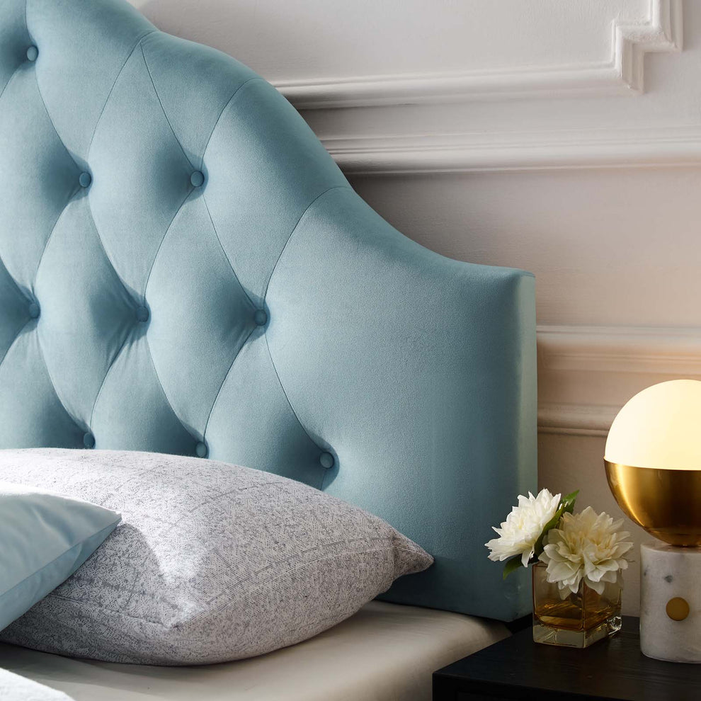 Modway Sovereign Queen Diamond Tufted Performance Velvet Headboard - MOD-6124 | Headboards | Modishstore - 10