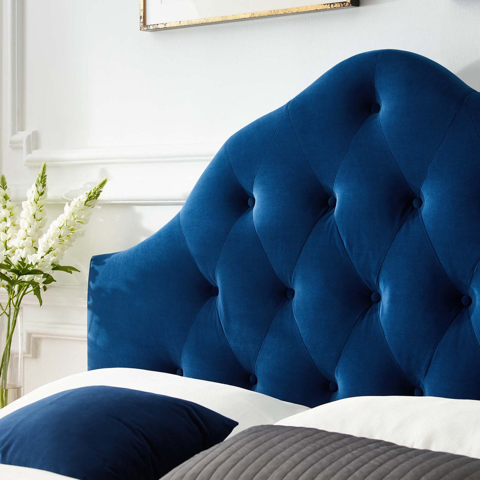 Modway Sovereign Queen Diamond Tufted Performance Velvet Headboard - MOD-6124 | Headboards | Modishstore - 15