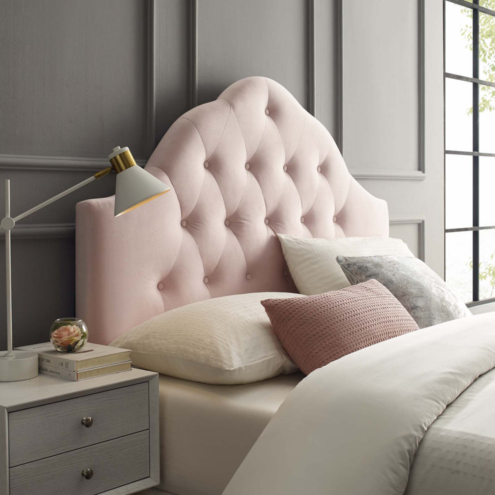 Modway Sovereign Queen Diamond Tufted Performance Velvet Headboard - MOD-6124 | Headboards | Modishstore - 16