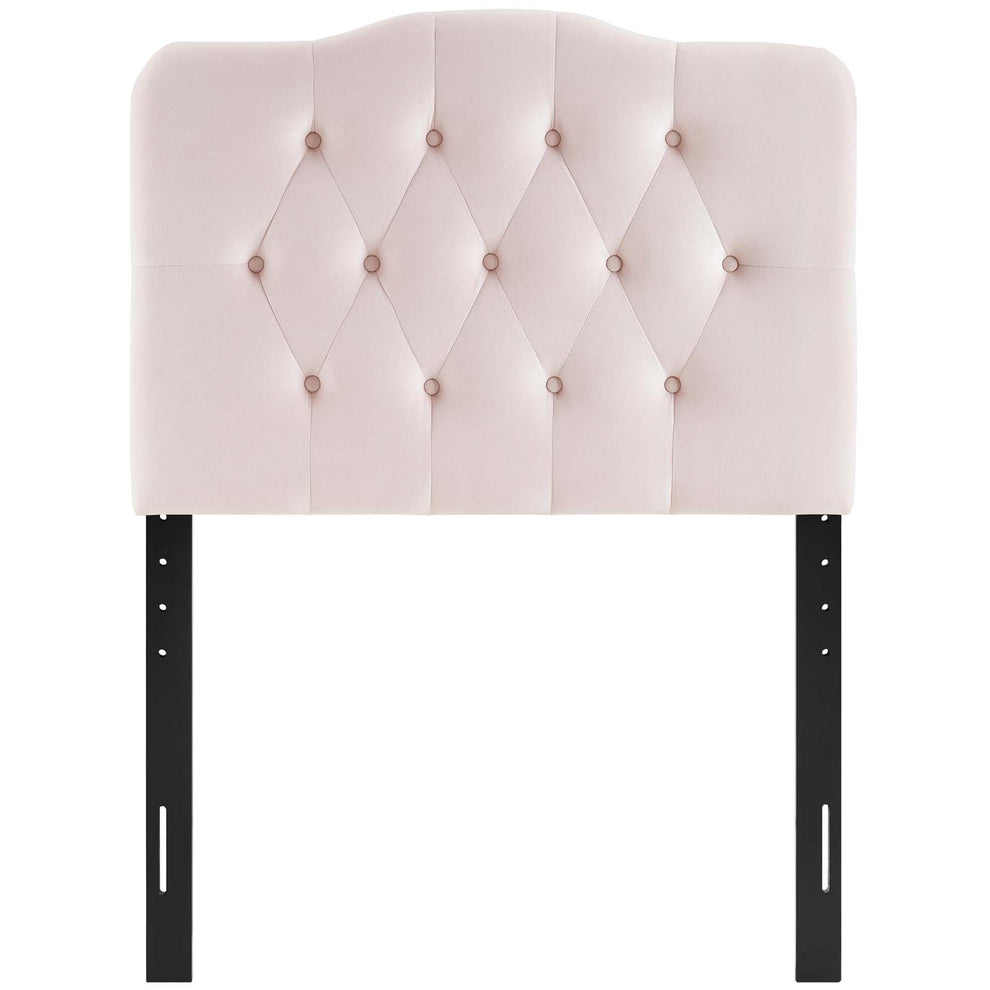 Annabel Twin Diamond Tufted Performance Velvet Headboard By Modway - MOD-6126 | Headboards | Modishstore - 4