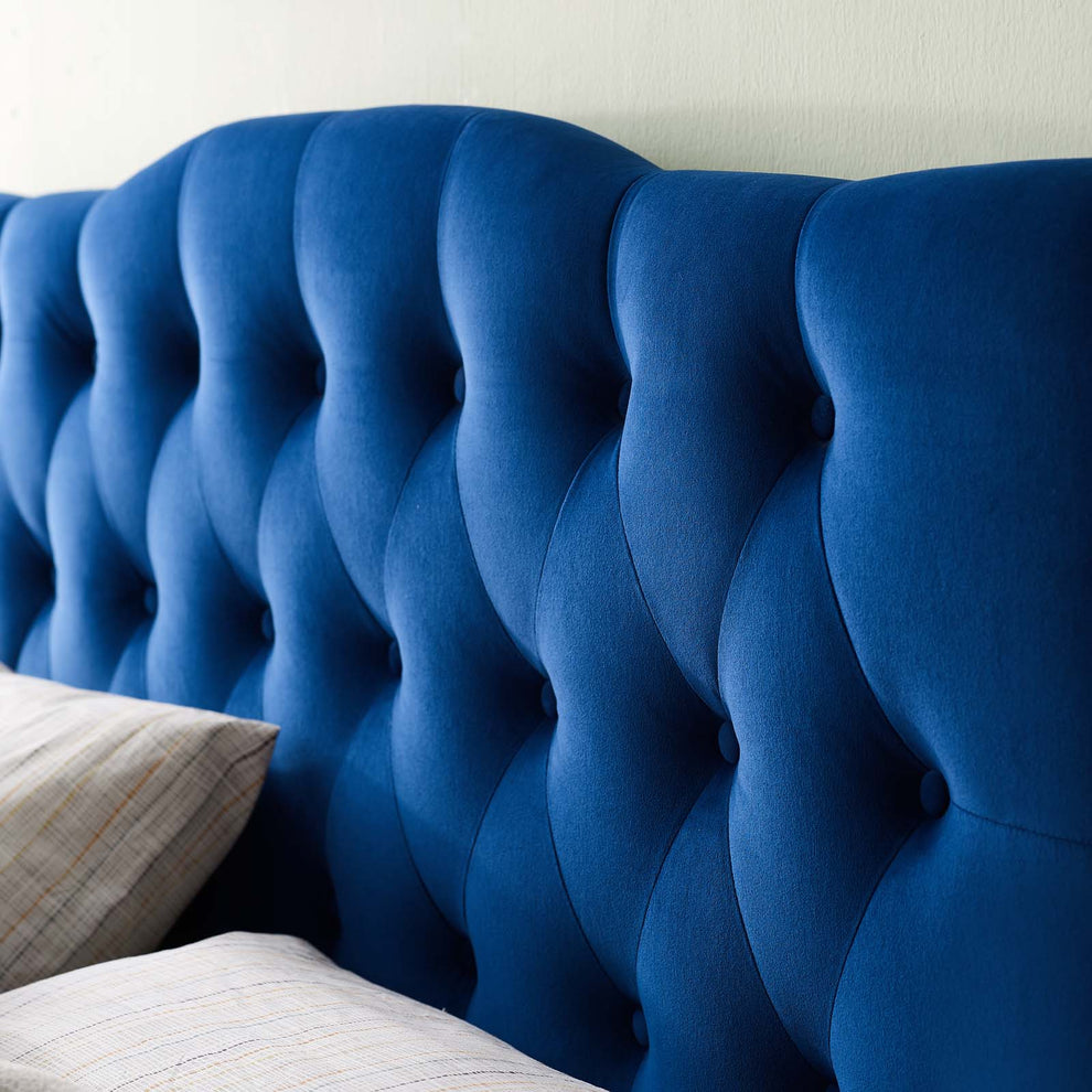 Modway Annabel King Diamond Tufted Performance Velvet Headboard - MOD-6127 | Headboards | Modishstore - 11