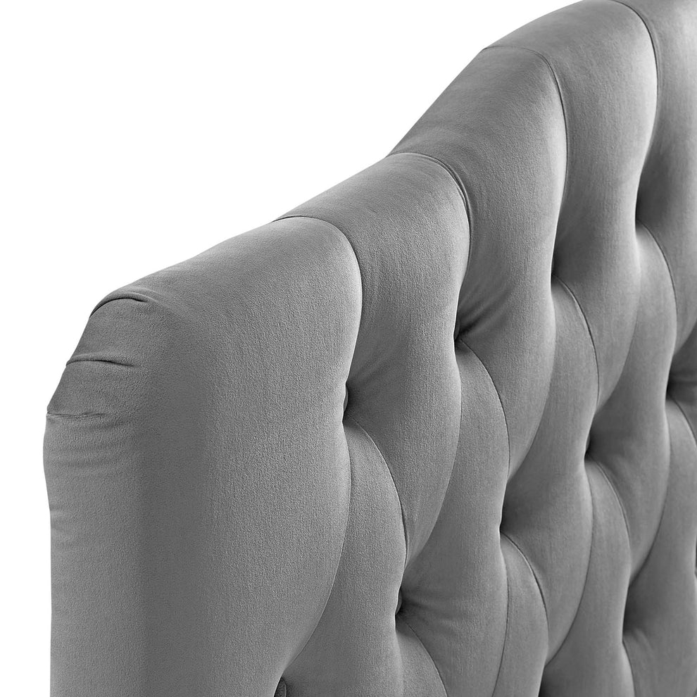 Modway Annabel Queen Diamond Tufted Performance Velvet Headboard - MOD-6129 | Headboards | Modishstore - 5