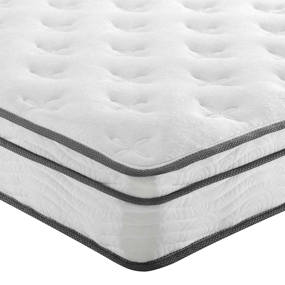 Modway Jenna 8" Queen Innerspring Mattress - MOD-6135 mattress  Quilted Polyester Tight-Top Surface  spring mattress ,  7 inch tall coils mattress | Mattresses | Modishstore - 7